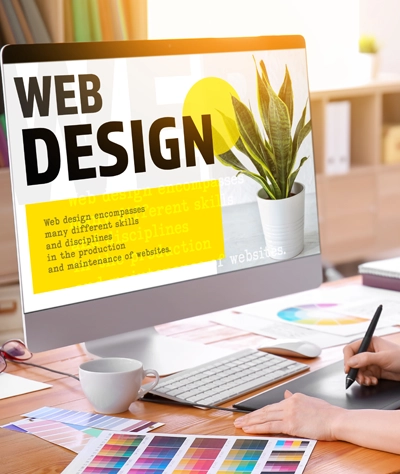 Graphic and web design